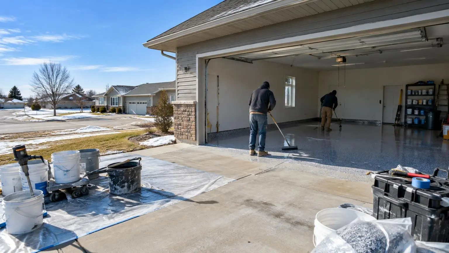 Epoxy Flooring in Sioux Falls, SD
