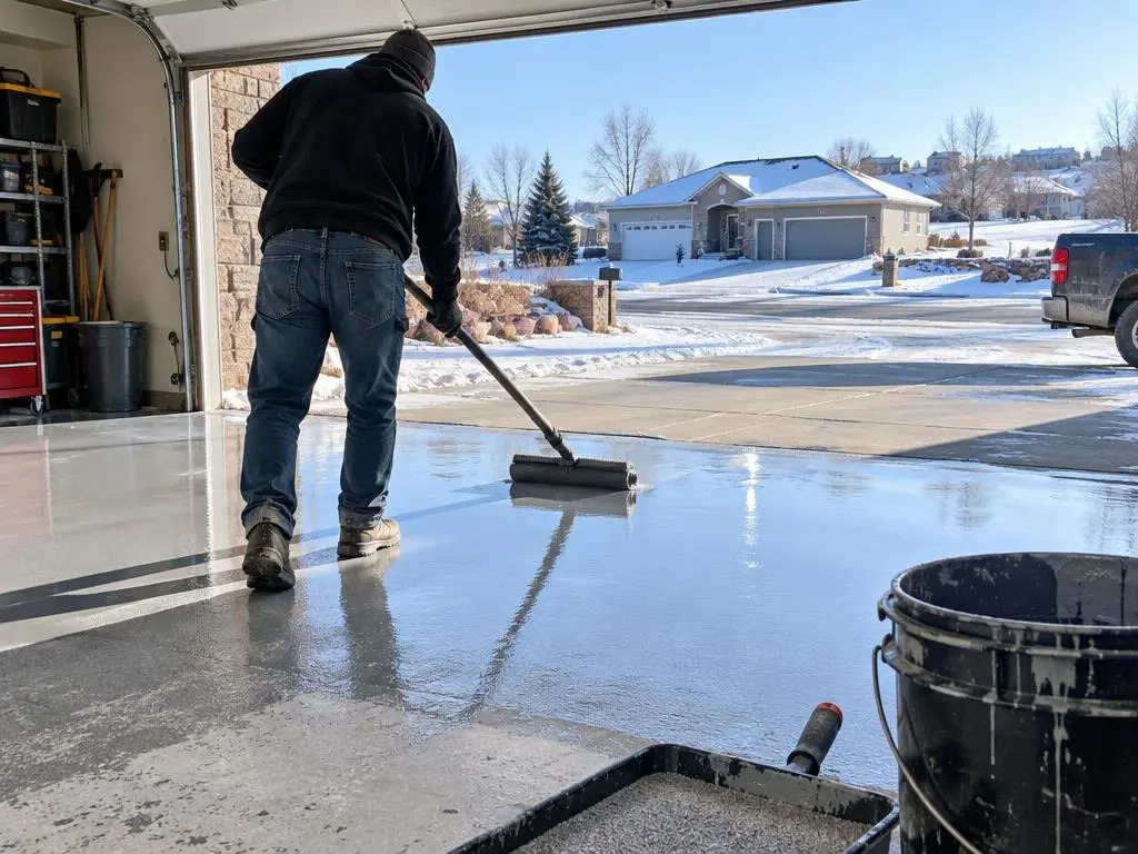 Garage Floor Coating in Sioux Falls, SD